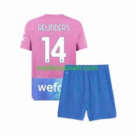 Maillot de Foot AC Milan Tijjani Reijnders 14 Troisième 2023-24 - Enfant